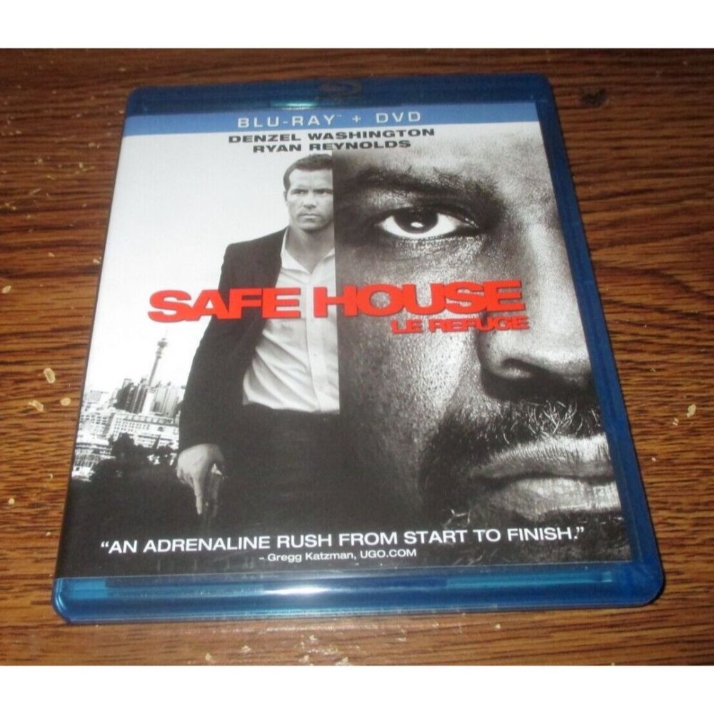 Safe House (Blu-ray / DVD, 2012, 2-Disc Set)